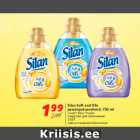 Allahindlus - Silan Soft and Oils
pesuloputusvahend, 750 ml