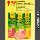 Allahindlus - Happy Day
nektarid ja joogid, 1 l