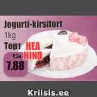 Allahindlus - Jogurti-kirsitort, 1 kg