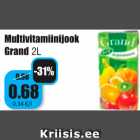 Allahindlus - Multivitamiinijook Grand 2 L