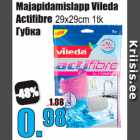 Allahindlus - Majapidamislapp vileda Actifibre