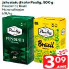 Jahvatatud kohv Paulig, 500 g

