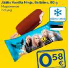 Jäätis Vanilla Ninja, Balbiino, 80 g
