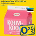 Kohvikoor Tere, 10%, 200 ml
