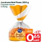 Juustumuhkel Fazer, 200 g
