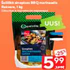 Allahindlus - Šašlõkk sinepises BBQ marinaadis
Rakvere, 1 kg
