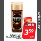 Allahindlus - Lahustuv kohv
Nescafé Gold, 100 g