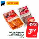 Valik Maks&Mooritsa
grill-lihasid, 500 g