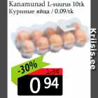 Kanamunad L-suurus 10tk
