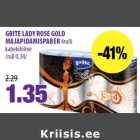 Allahindlus - GRITE LADY ROSE GOLD
MAJAPIDAMISPABER 