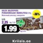 Allahindlus - KALEV KALEVIPOEG
PIIMAŠOKOLAAD MANDLITEGA 