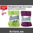 Allahindlus - Mikroplüüsist lapp Home Expert