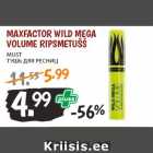 Allahindlus - MaxFactor Wild Mega
Volume ripsmetušš