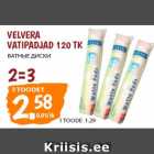 Allahindlus - VELVERA
VATIPADJAD 120 TK