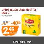 Allahindlus - Lipton Yellow Label must tee