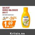 Allahindlus - Salvest
kerge majonees
860 g