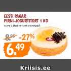 Allahindlus - Eesti Pagar
Pirni-jogurtitort 1 kg