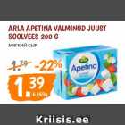 Allahindlus - Arla Apetina valminud juust
soolvees 200 g