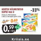 Allahindlus - Hortex külmutatud
supid 400 g