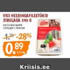 Allahindlus - Vici heeringafileetükid
sibulaga 240 g