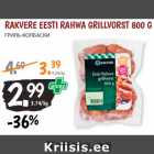 Allahindlus - RAKVERE Eesti Rahwa grillvorst 800 g