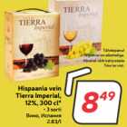 Allahindlus - Hispaania vein
Tierra Imperial,
12%, 300 cl*