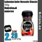 Allahindlus - Lahustuv kohv Nescafe Classic
100g