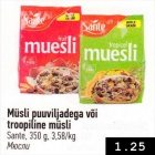 Müsli puuviljadega või troopiline müsli