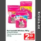 Kuiv kassisööt Whiskas, 950 g

