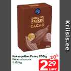 Kakaopulber Fazer, 200 g
