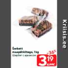 Šerbett
maapähklitega, 1 kg
