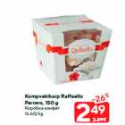 Kompvekikarp Raffaello
Ferrero, 150 g
