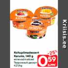 Kohupiimadessert
Karums, 140 g

