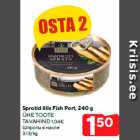 Sprotid õlis Fish Port, 240 g

