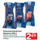 Suitsutatud keeduvorst
Saaremaa, 600 g
