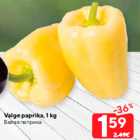 Allahindlus - Valge paprika, 1 kg
