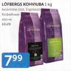 Allahindlus - LÖFBERGS KOHVIUBA 1 KG