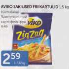 AVIKO SAKILISED FRIIKARTULID 1,5 KG