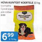 HÜVA KUIVTOIT KOERTELE 10 kg