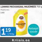 LEMMIK PROVANSAAL MAJONEES 700 G