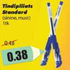 Allahindlus - Tindipliiats
Standard