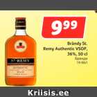 Allahindlus - Brändy St. Remy Authentic VSOP