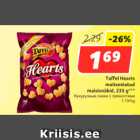 Allahindlus - Taffel Hearts maitsestatud maisisnäkid, 235 g***