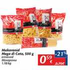 Allahindlus - Makaronid Mega di Cato, 500 g