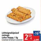 Allahindlus - Lehttaignaküpsised rosinaga Lukas Happy, 1 kg