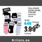 Allahindlus - FILA SOKID
35/39–43/46,
3 PAARI