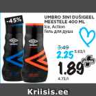 Allahindlus - UMBRO 3IN1 DUŠIGEEL
MEESTELE 400 ML