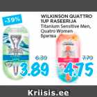 Allahindlus - WILKINSON QUATTRO
1UP RASEERIJA