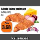 Sibula-juustu croissant