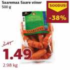 Allahindlus - Saaremaa Saare viiner
500 g